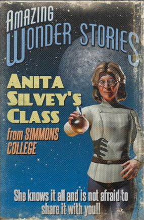 Amazing Wonder Stories Design by Carol Goldenberg for one of Anita Silvey's Simmons classes